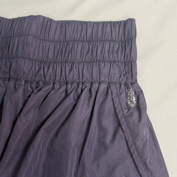Free people Elegant High-Waisted Purple Skorts - Picture 3 of 6